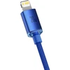 Ausinės Baseus CAJY000303 Lightning - USB-C PD laidas 20W 480Mb/s 2m - mėlynas