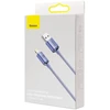 Ausinės Baseus Crystal Shine serijos USB laidas greitam įkrovimui ir duomenų perdavimui, USB A tipo - Lightning, 2.4A, 1.2m, violetinis (CAJY000005)