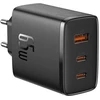 Baseus Cube Pro 65W GaN įkroviklis 2x USB-C USB-A – juodas