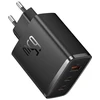 Baseus Cube Pro 65W GaN įkroviklis 2x USB-C USB-A – juodas