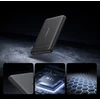 Baseus PicoGo AM31 Qi2 5000 mAh 20 W „MagSafe“ suderinamas išorinis akumuliatorius su stovu (su juodu paprastu pintų USB-C – USB-C 30 cm laidu) – juodas