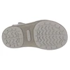 Basutės mergaitėms su lipuko užsegimu Crocs Isabella, sidabro