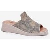 Basutės su platforma, smėlio spalvos, gyvūnų rašto