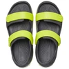 Basutės vaikams Crocs Crocband Cruiser, grafito ir geltonos
