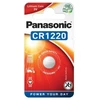 Baterija CR1220 PANASONIC 1 vnt. kaina už pakuotę.
