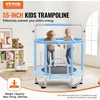 VEVOR 138 cm batutas vaikams su tinklu viduje ir lauke