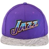 Beisbolo kepurė Mitchell & Ness Utah Jazz, violetinė ir pilka