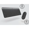 Belaidė klaviatūra ir pelė LOGITECH MK470 GRAPHITE