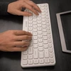 Tellur Mini belaidė klaviatūra baltos spalvos