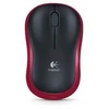 Belaidė pelė Logitech M185 910-002237 (optinė; 1000 DPI; raudona)