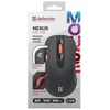 Belaidė tyli pelė Defender Nexus MS-195 RF, juoda