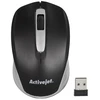 Belaidė Pelė - Activejet AMY-313 Optinė USB 1200 DPI Abipusė Juoda/Pilka