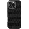 UNIQ dėklas Keva Max Apple iPhone 16 Pro 6.3 Magclick Charging juodos spalvos/juodos spalvos(carbon)