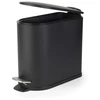 Beldray Slimline D formos pedalinė šiukšliadėžė, 5 l, juoda