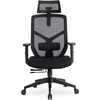 BENTO juoda moderni ergonominė pasukama biuro kėdė