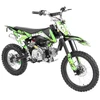 Benzininis krosinis motociklas HECHT 51126 Žalias, elektrinis užvedimas