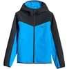 Berniukiška softshell striukė 4F M477 mėlyna 4FJWSS26TSOFM477 33S