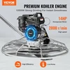VEVOR 46 cm benzininė glaistyklė su plūduriuojančiu disku