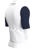 Biemme NATURE marškinėliai balti ir tamsiai mėlyni 3XL