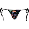 Bikini Puma Swim Women Side Tie Tanga String 1P Bikini Apatinė Dalis 938066-01