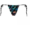 Bikini Puma Swim Women Side Tie Tanga String 1P Bikini Apatinė Dalis 938066-01