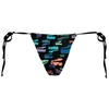 Bikini Puma Swim Women Side Tie Tanga String 1P Bikini Apatinė Dalis 938066-01