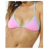 Bikinio liemenėlė Rip Curl Surf Puff Sliding Tri, rožinė