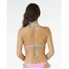 Bikinio liemenėlė Rip Curl Surf Puff Sliding Tri, rožinė