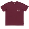 Billabong Sukrautų arkų marškinėliai EBYZT00175-RSN0 Bordo L