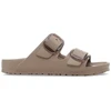 Birkenstock Arizona Big Buckle EVA šlepetės, pilkai smėlio spalvos