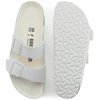 Birkenstock Arizona Birko-Flor Reguliarios Moteriški/Vyriški Basutės Platiems Kojoms Vasarai, Baltos (1019061)