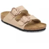 Birkenstock ARIZONA FLOWER BUCKLE VAIKAMS 1030439 SMĖLIO PILIES (standartinis plotis) šlepetės