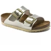 Birkenstock Arizona Kids Birko-Flor Electric Metallic Gold Siauri Basankoms (1014841)