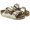 Birkenstock Arizona Kids Birko-Flor Electric Metallic Gold Siauri Basankoms (1014841)