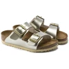 Birkenstock Arizona Kids Birko-Flor Electric Metallic Gold Siauri Basankoms (1014841)