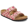 Birkenstock ARIZONA KIDS BS 1030434 ELECTRIC METALLIC COPPER HEARTS basutės (standartinis plotis)