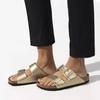 „Birkenstock Arizona“ moteriškos šlepetės „Birko-Flor Gold“, įprasto pločio (1016110)