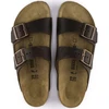 Birkenstock Arizona Nubuk Habana Siauri Rudi Moteriški/Vyriški Šlepetės (52533)