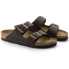 Birkenstock Arizona Nubuk Habana Siauri Rudi Moteriški/Vyriški Šlepetės (52533)
