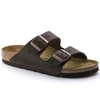 Birkenstock Arizona Nubuk Habana Siauri Rudi Moteriški/Vyriški Šlepetės (52533)