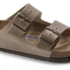 Birkenstock Arizona Soft Footbed Oiled Leather Tabako Rudos Siaurū Moteriŗki/Vyriŗki Basutės (0552813)