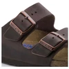 Birkenstock Arizona Soft Footbed Oiled Leather Habana Narrow moteriškos šlepetės (0452763)
