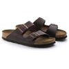 Birkenstock Arizona Soft Footbed Oiled Leather Habana Narrow moteriškos šlepetės (0452763)
