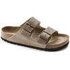 Birkenstock Arizona Soft Footbed Oiled Leather Tabako Rudos Siaurū Moteriŗki/Vyriŗki Basutės (0552813)