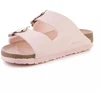 Birkenstock Arizona su gėlių sagtimi vaikams 1031703 šviesiai rožinis toninis