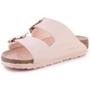 Birkenstock Arizona su gėlių sagtimi vaikams 1031703 šviesiai rožinis toninis