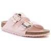 Birkenstock Arizona su gėlių sagtimi vaikams 1031703 šviesiai rožinis toninis