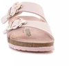 Birkenstock Arizona su gėlių sagtimi vaikams 1031703 šviesiai rožinis toninis