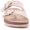 Birkenstock Arizona su gėlių sagtimi vaikams 1031703 šviesiai rožinis toninis
