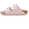 Birkenstock Arizona su gėlių sagtimi vaikams 1031703 šviesiai rožinis toninis